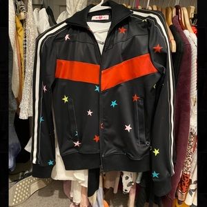 Buddy Love stars athletic jacket